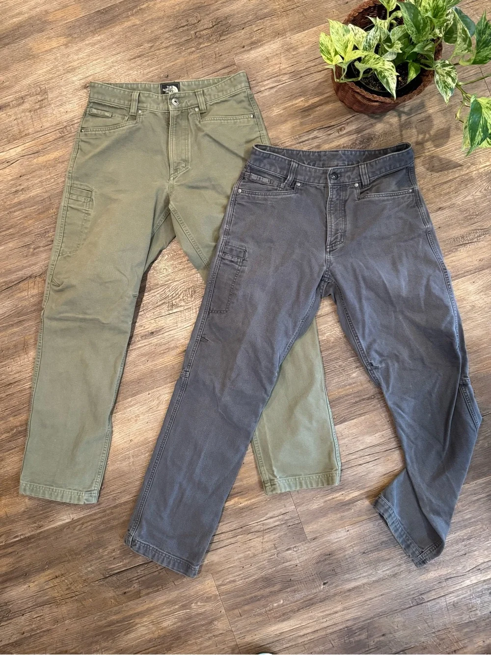 The North Face Campfire Pants Sz 30 Rugged Outdoor Hiking EUC